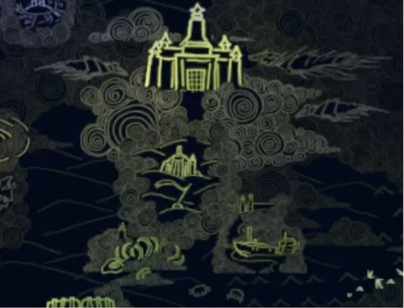 Golden Wasteland temple icon and Dark Dragons