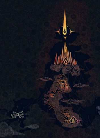 Eye of Eden Temple icon on top of the map