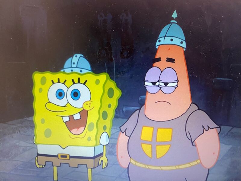 SpongeBob and Patrick medieval