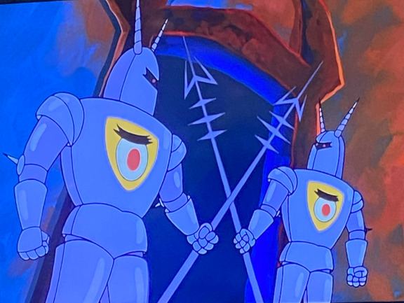 Planktonamor’s knights, from the SpongeBob episode "Dunces & Dragons."
