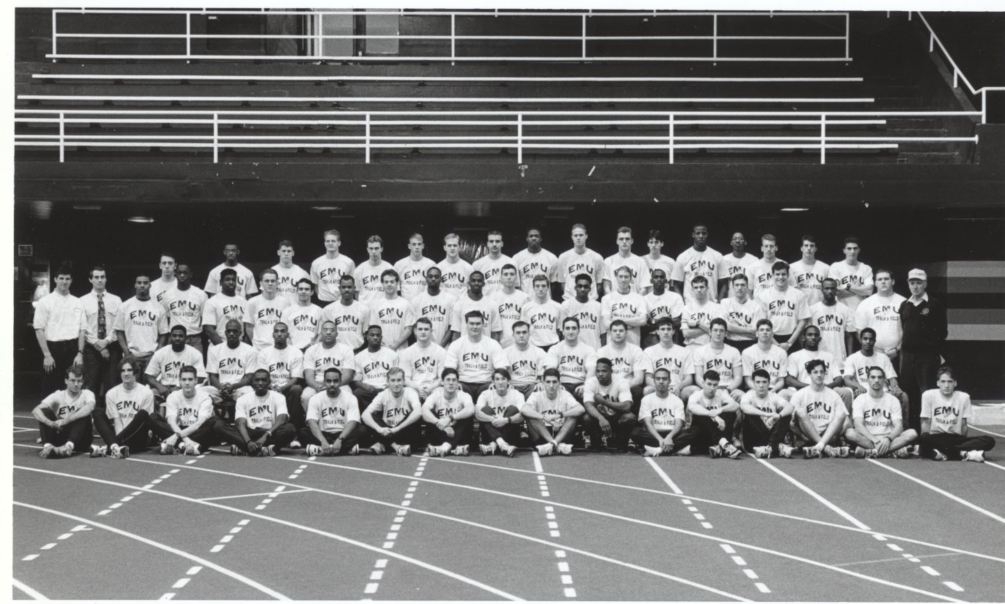 1994 Track And Field Team Photo Sounds Emu Archives Omeka