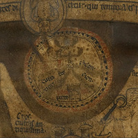 Focus on the Garden of Eden on the map