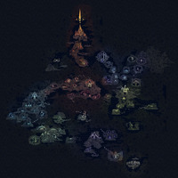 In-game map of Sky: Children of the Light