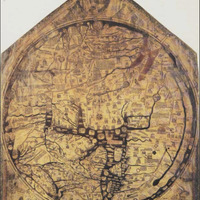 Screenshot of the full Hereford Mappa Mundi 

