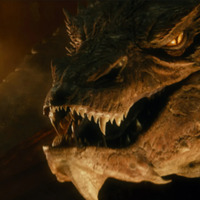 Screenshot of Smaug from the movie the hobbit the desolation of Smaug
